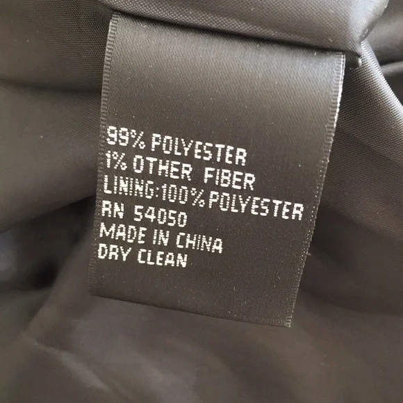 Kasper Black Pinstripe Pantsuit Tie-Waist Blazer Set Petite 8P - Picture 9 of 10